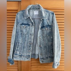 Distressed Denim Jacket